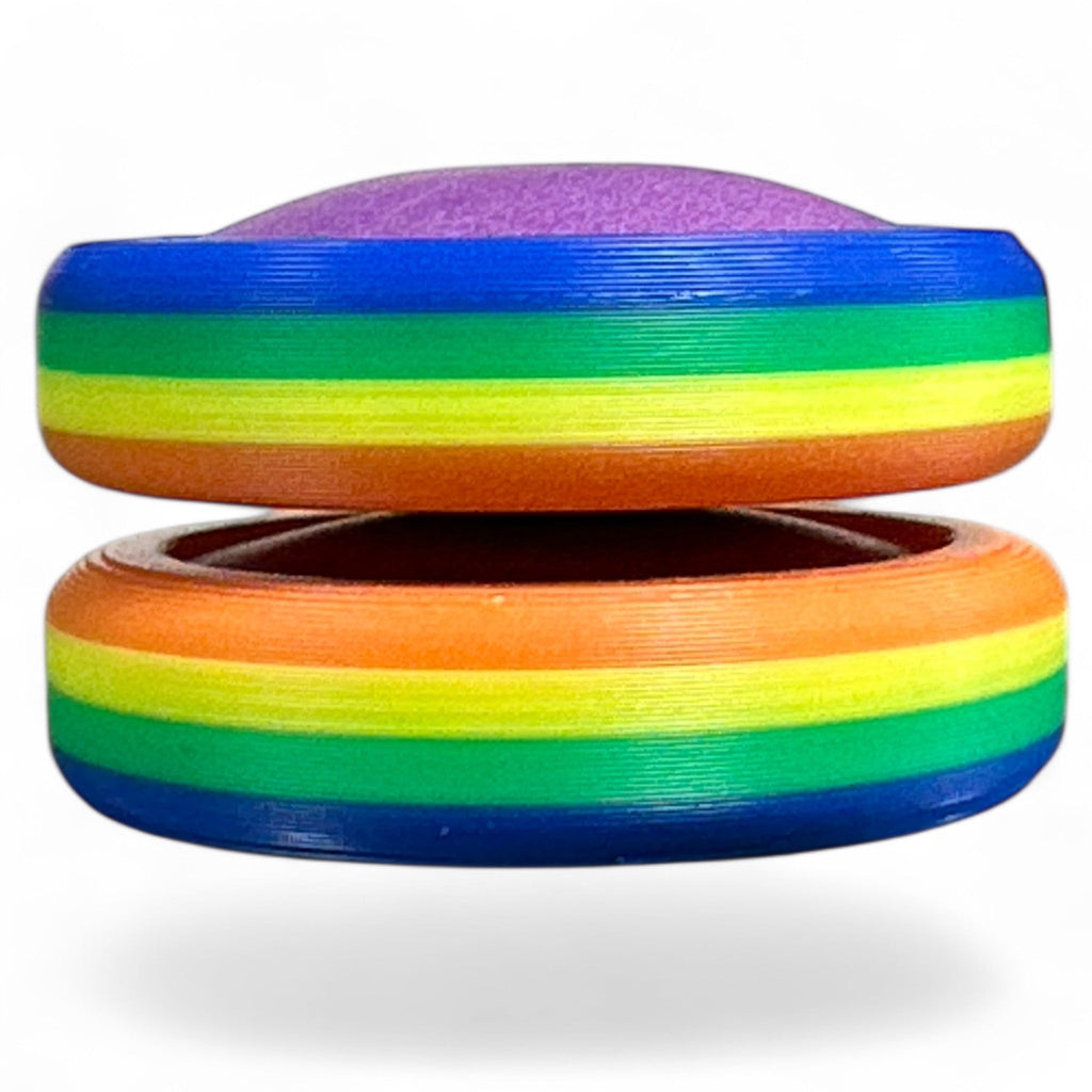 Pride Moons Fidget Toy | Colorful Sensory Stress Relief Squishy