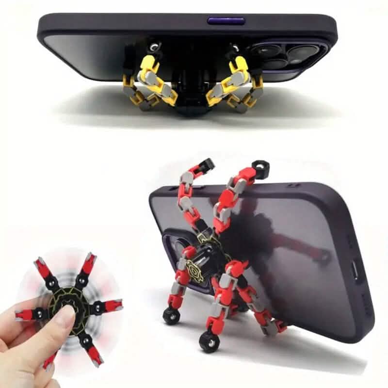 Transformable Fidget Spinners 3-Pack | Sensory Stress Relief Spin Toys