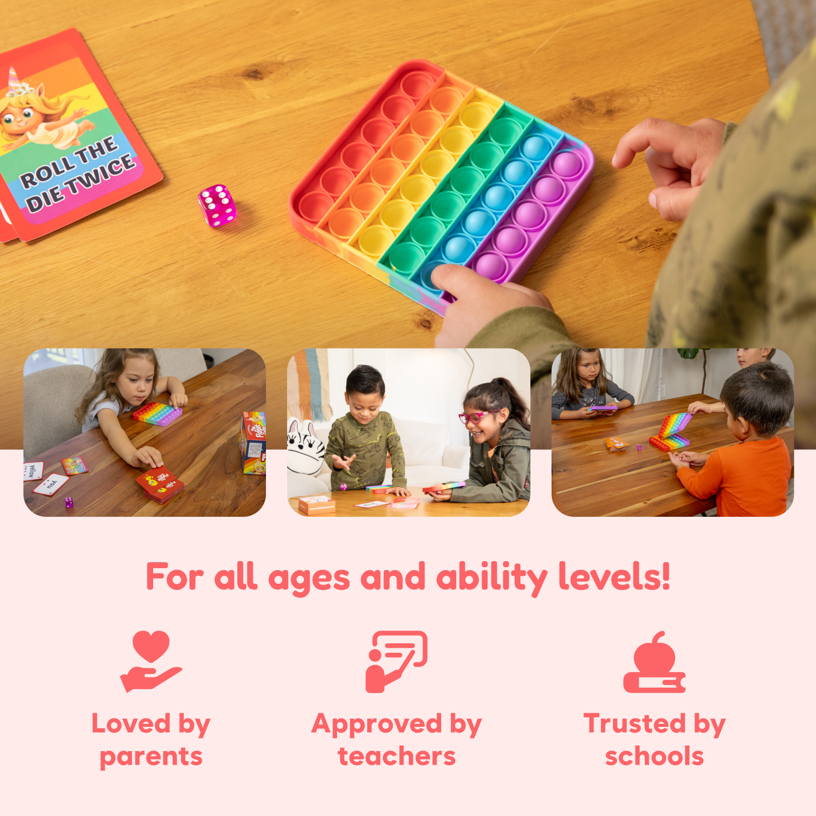 Sight Words Fidget Game | Educational Sensory Learning Toy for Kids