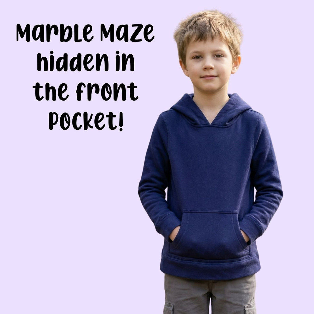 Marble Maze Fidget Hoodie | Sensory Wearable Fidget Toy for Kids