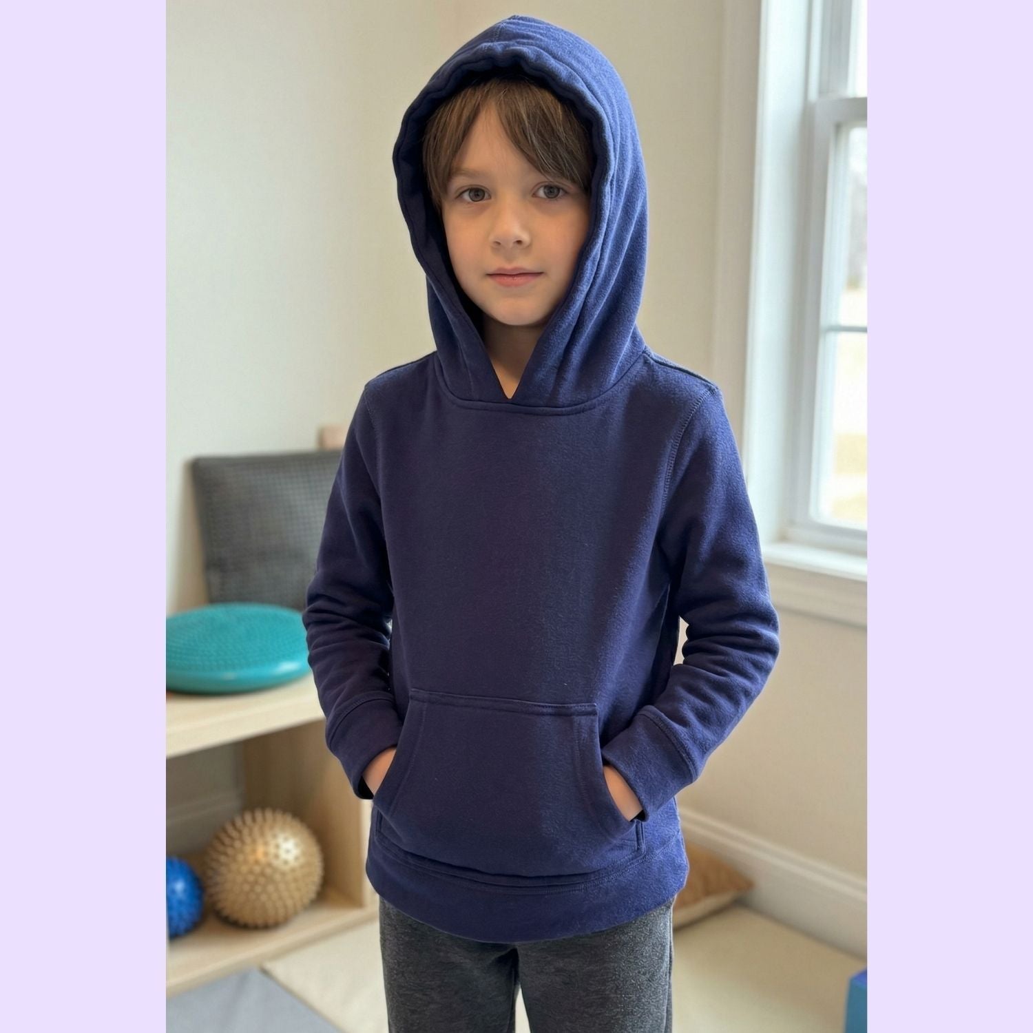 Marble Maze Fidget Hoodie | Sensory Wearable Fidget Toy for Kids