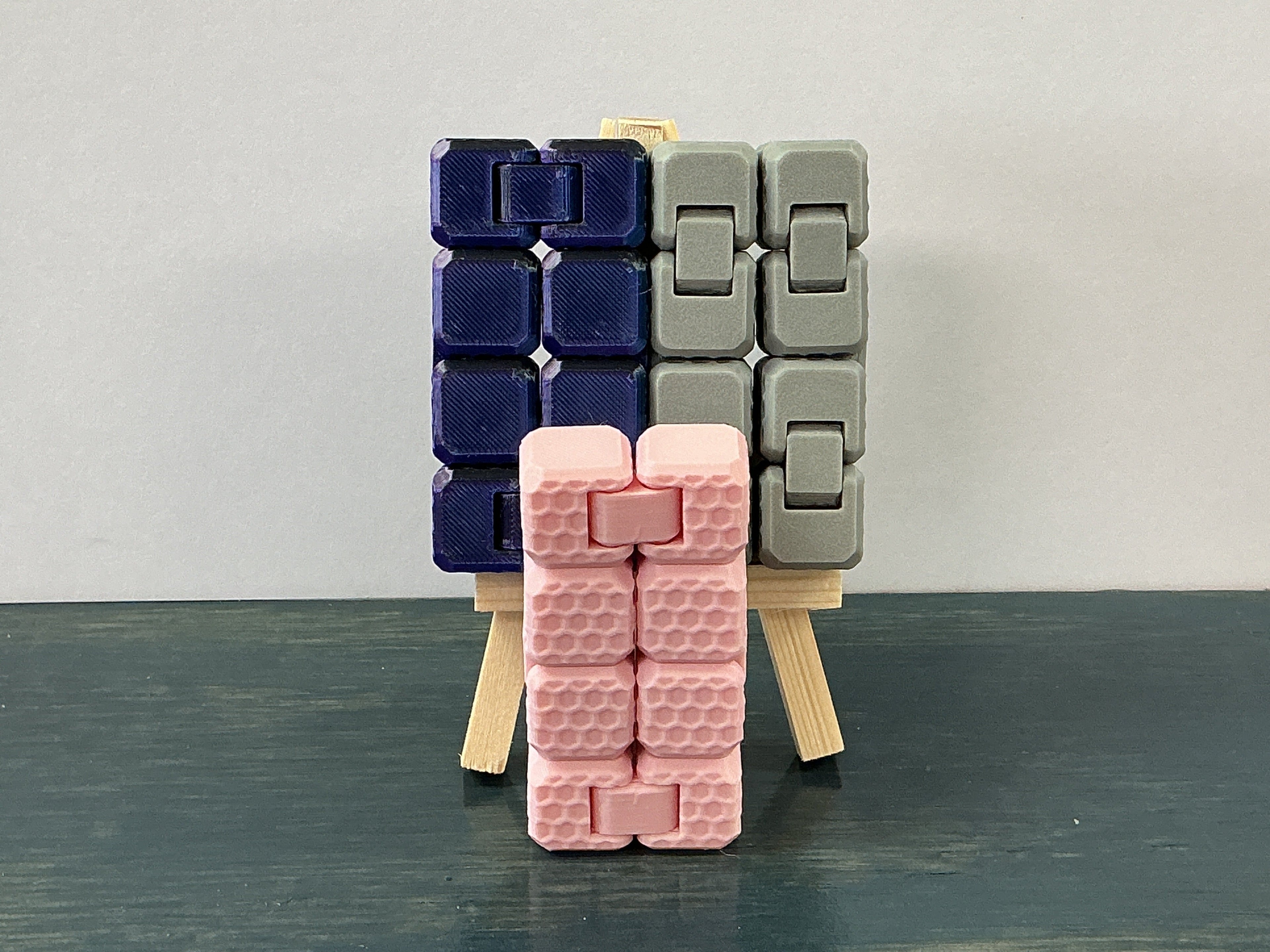 3D Printed Infinity Cube Fidget Toy | Stress Relief Sensory Desk Toy