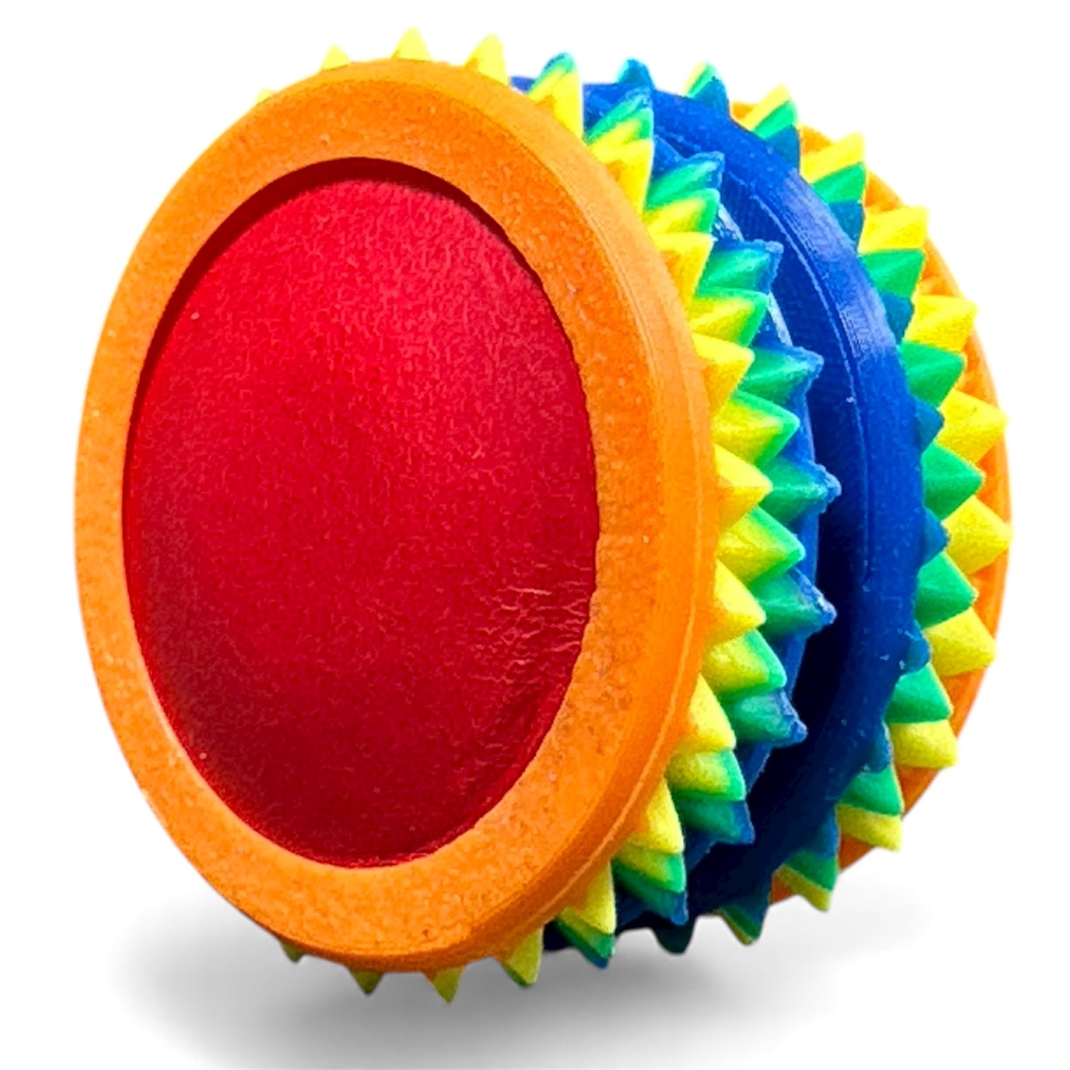 Pride Moons Fidget Toy | Colorful Sensory Stress Relief Squishy