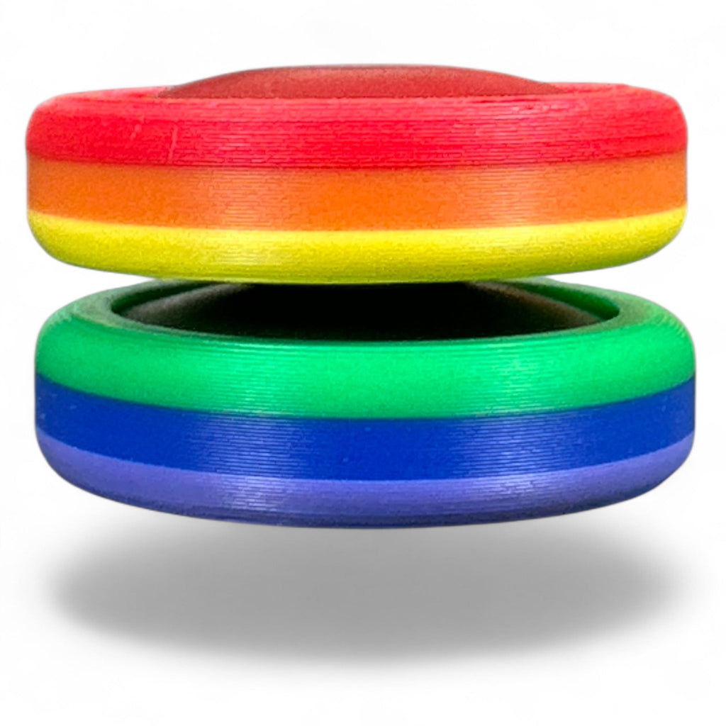 Pride Moons Fidget Toy | Colorful Sensory Stress Relief Squishy