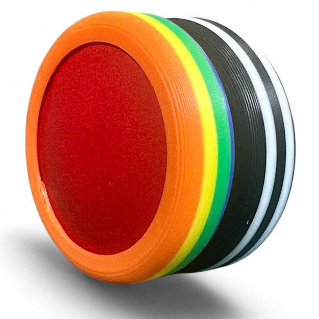Pride Moons Fidget Toy | Colorful Sensory Stress Relief Squishy