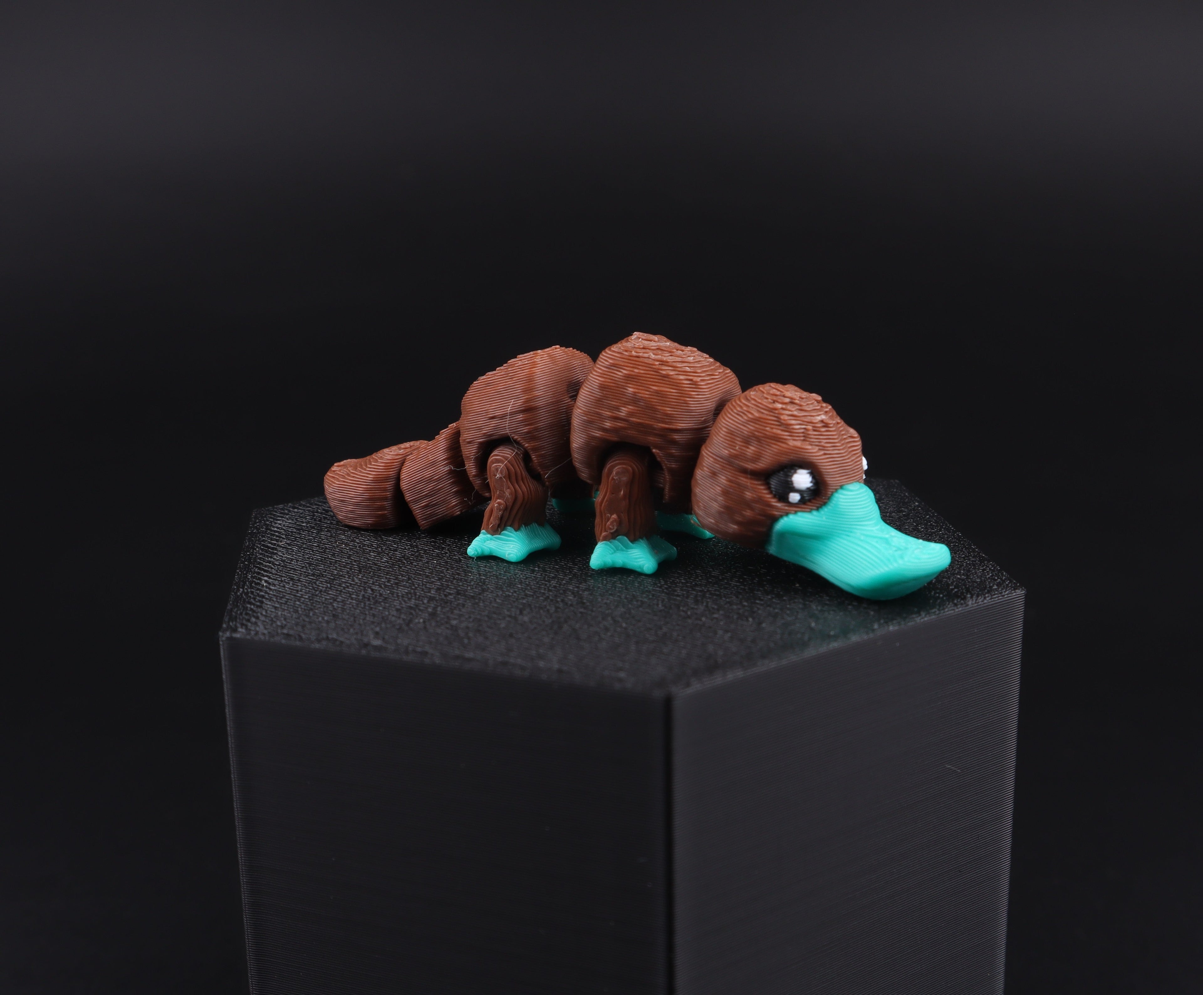 3D Printed Mini Water Animal Fidget Toy Pack | Flexible Sensory Party Favor