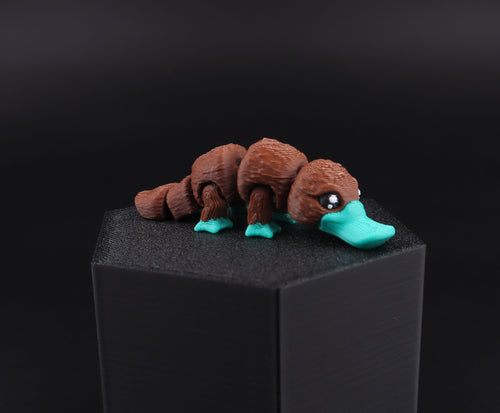 3D Printed Mini Water Animal Fidget Toy Pack | Flexible Sensory Party Favor