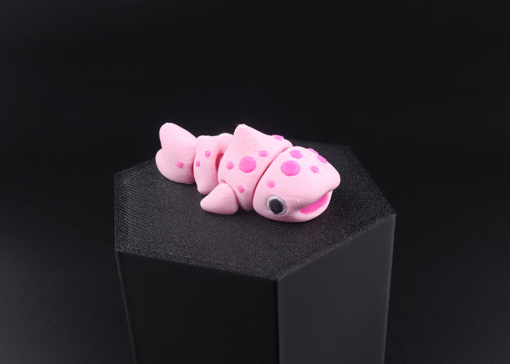 3D Printed Mini Water Animal Fidget Toy Pack | Flexible Sensory Party Favor