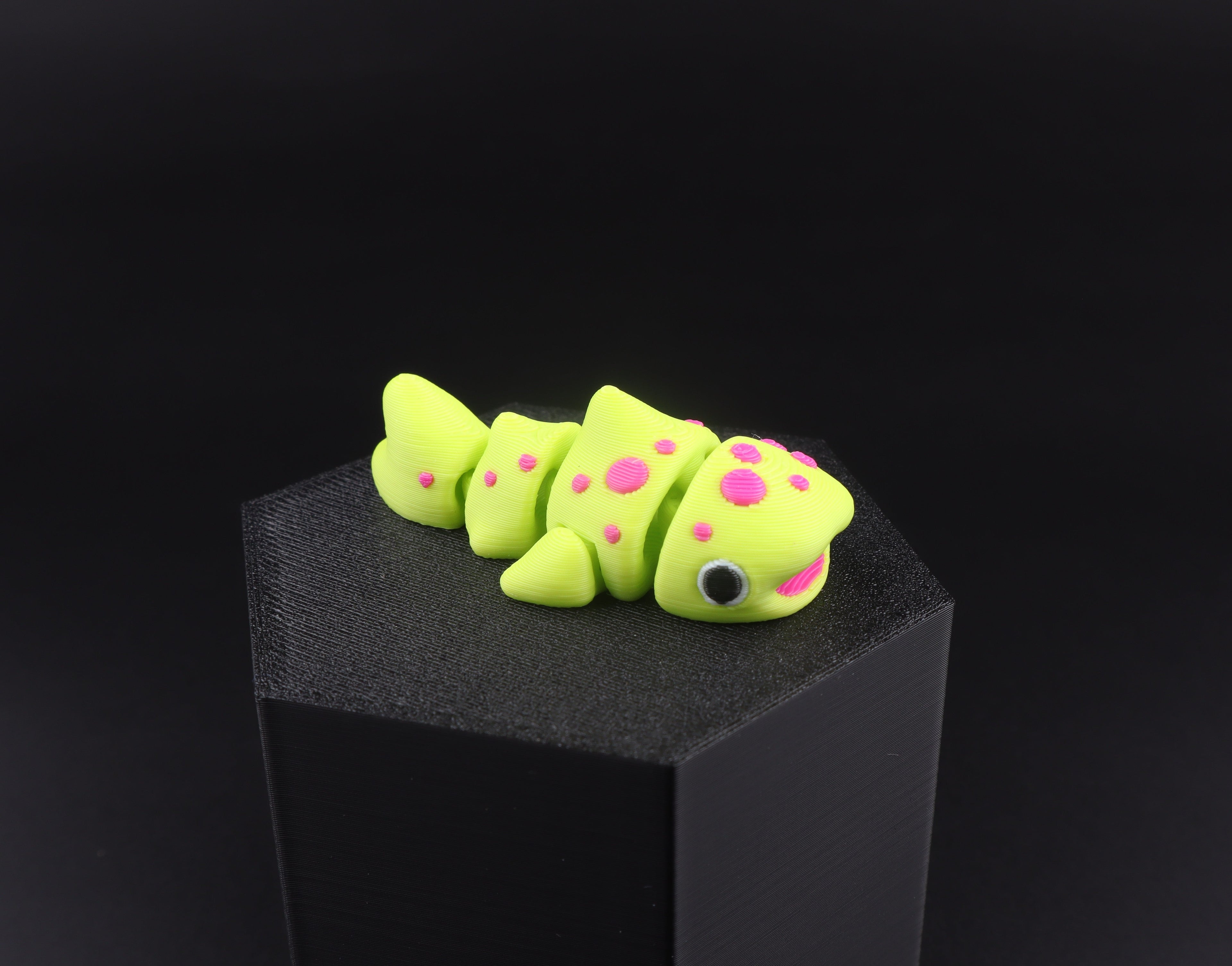 3D Printed Mini Water Animal Fidget Toy Pack | Flexible Sensory Party Favor