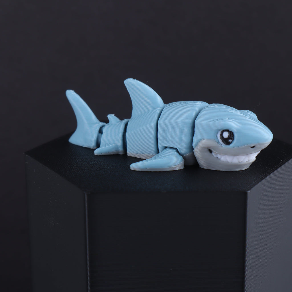 3D Printed Mini Water Animal Fidget Toy Pack | Flexible Sensory Party Favor
