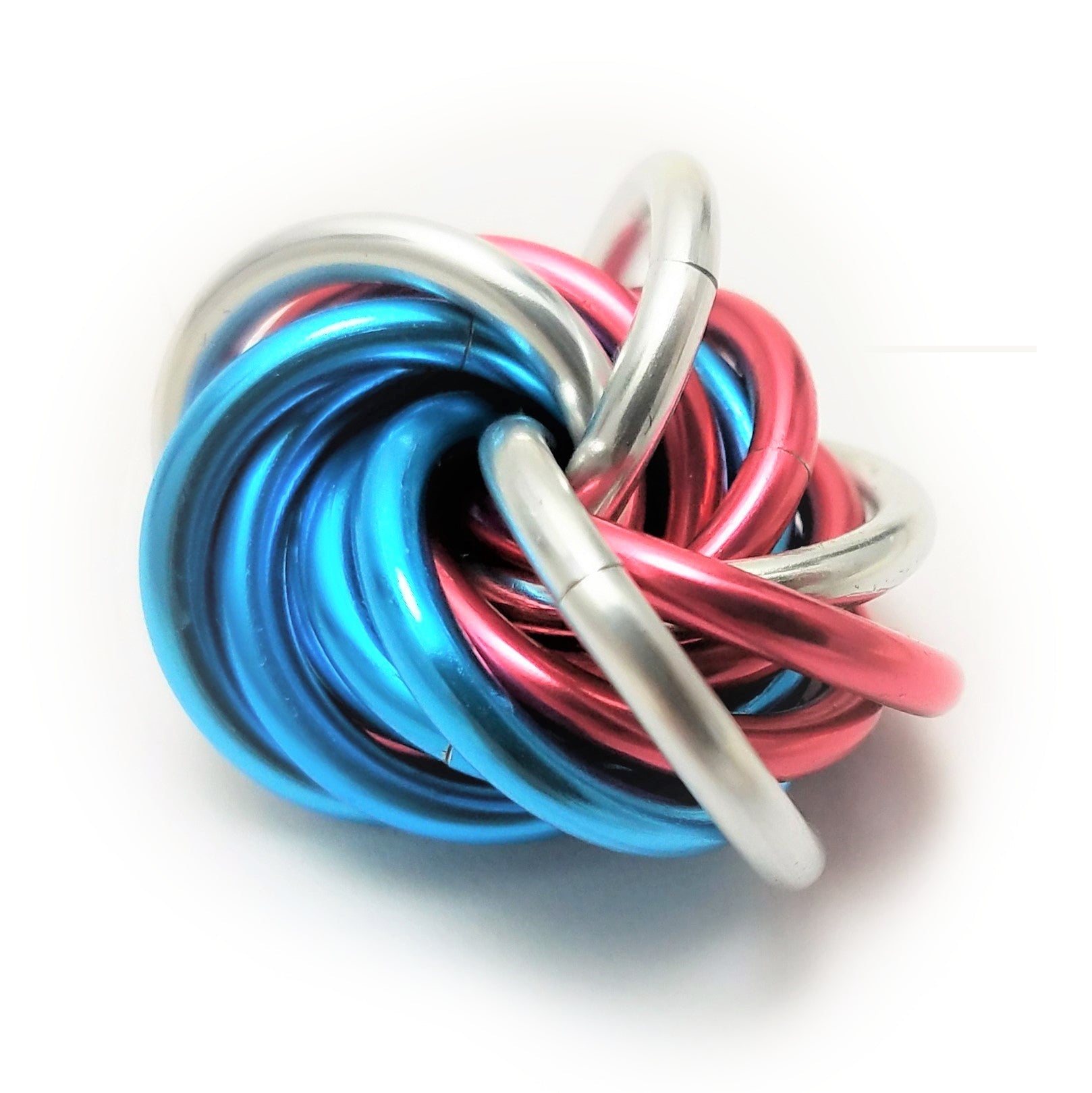 Mobii Multicolor Fidget Ball | Quiet Mobius ADHD Sensory Stim Toy for Home, Travel & Office