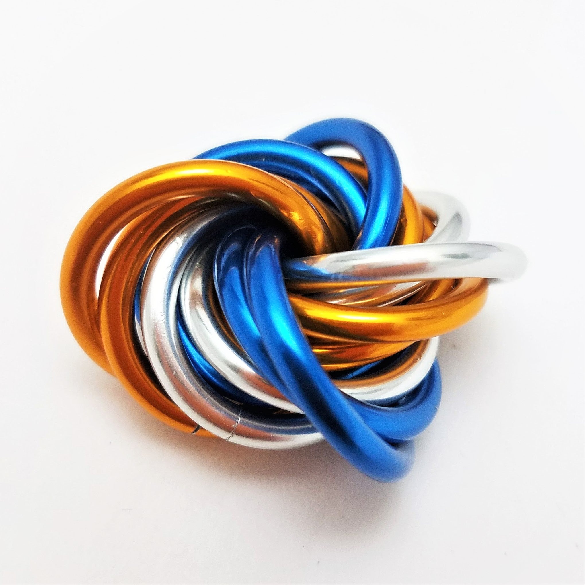 Mobii Multicolor Fidget Ball | Quiet Mobius ADHD Sensory Stim Toy for Home, Travel & Office