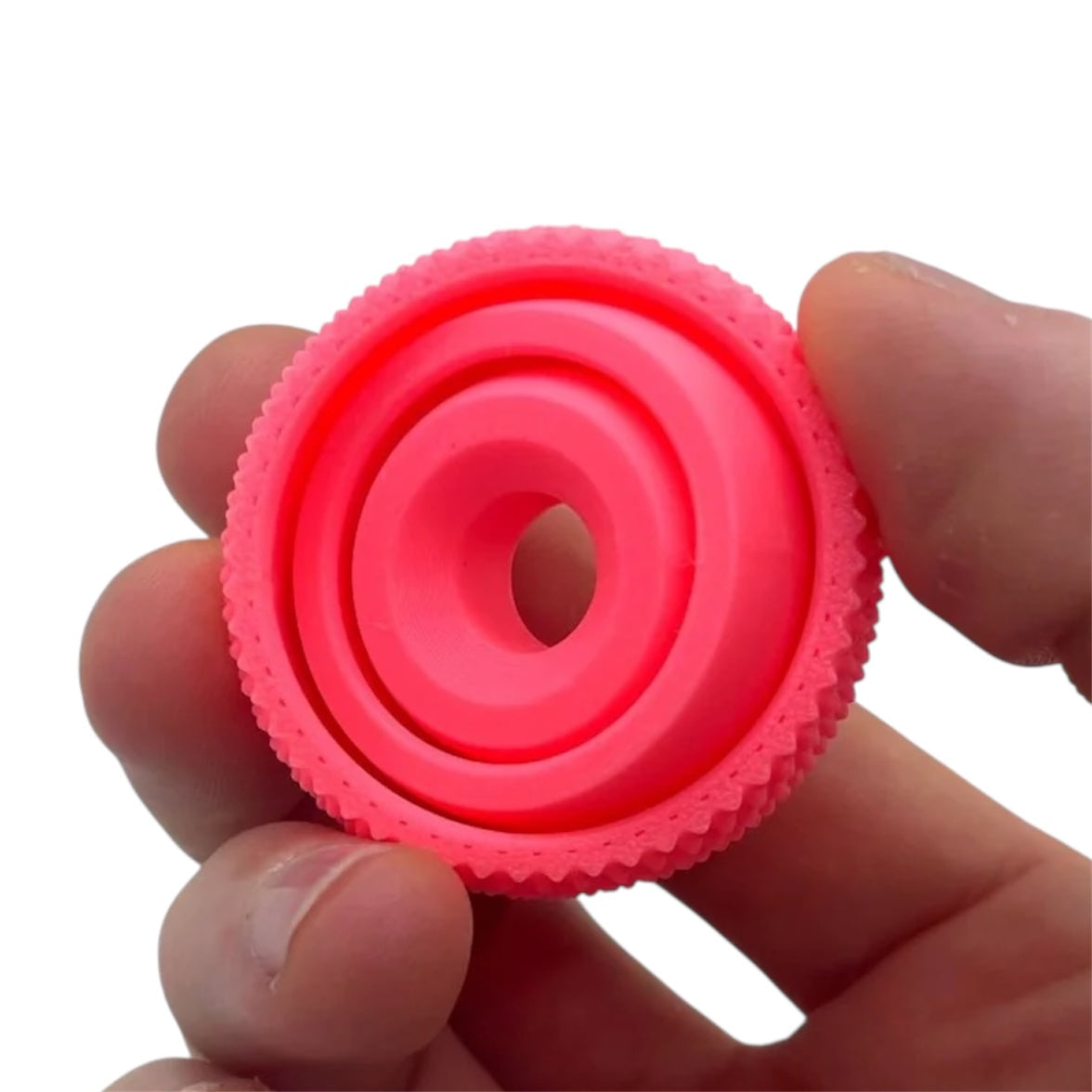 Textured Gyro Fidget Spinner | Sensory Spin Toy for Stress & Focus