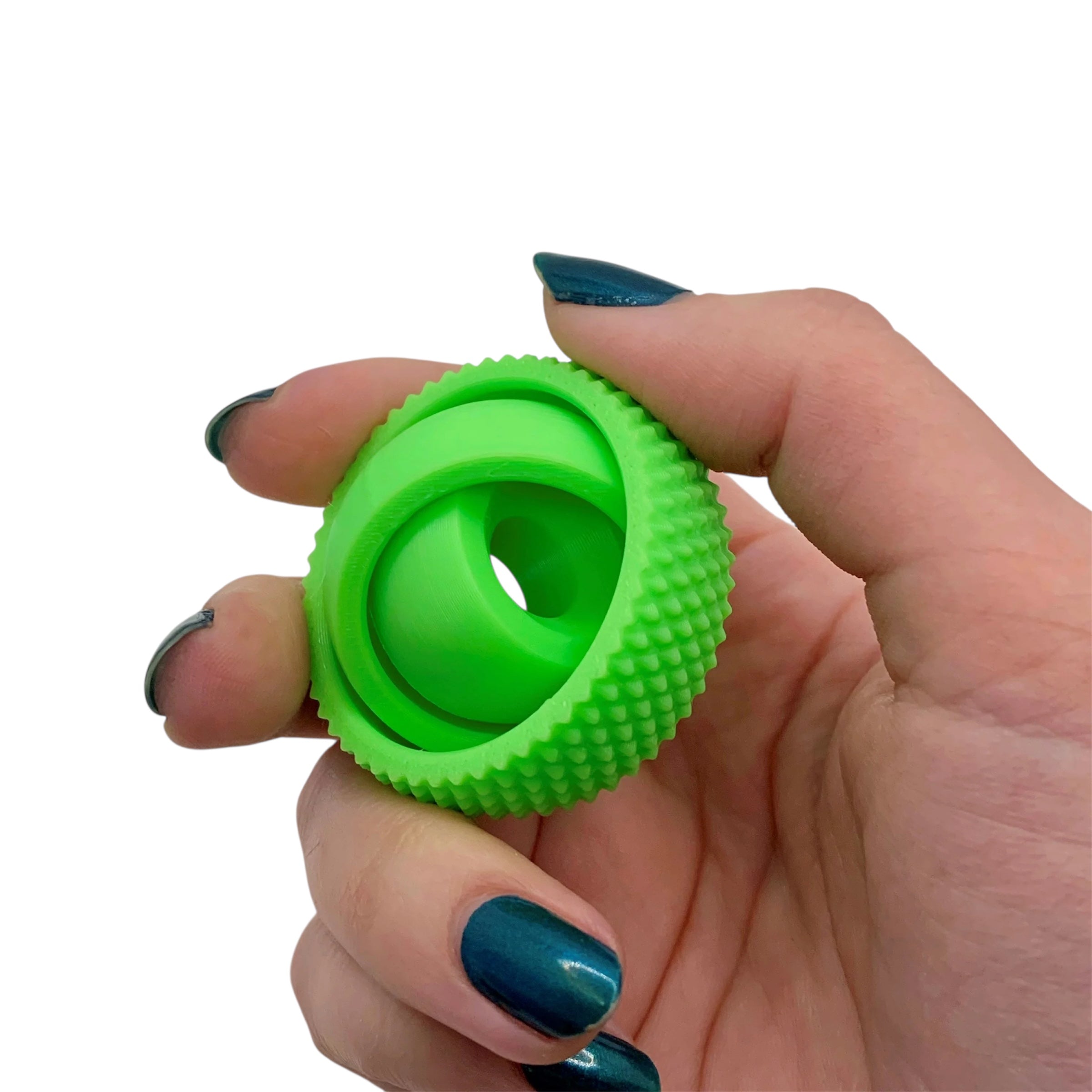 Textured Gyro Fidget Spinner | Sensory Spin Toy for Stress & Focus