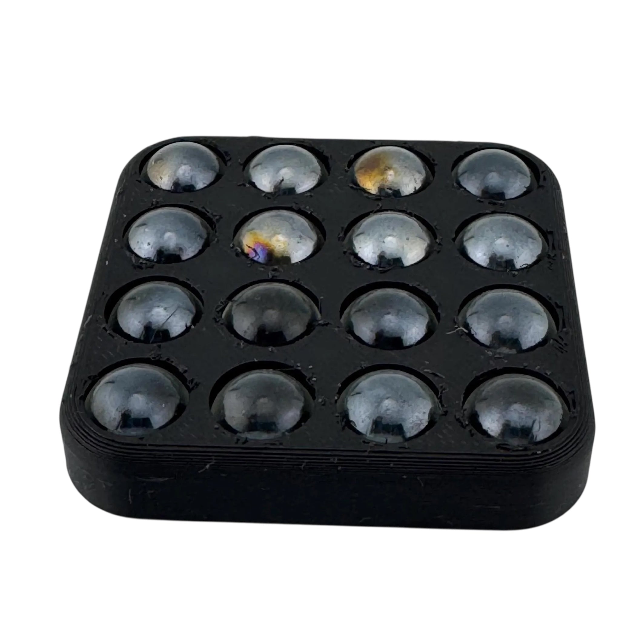 ZenRoller Worry Stone Glass Fidget | Calming Sensory Stress Relief Toy