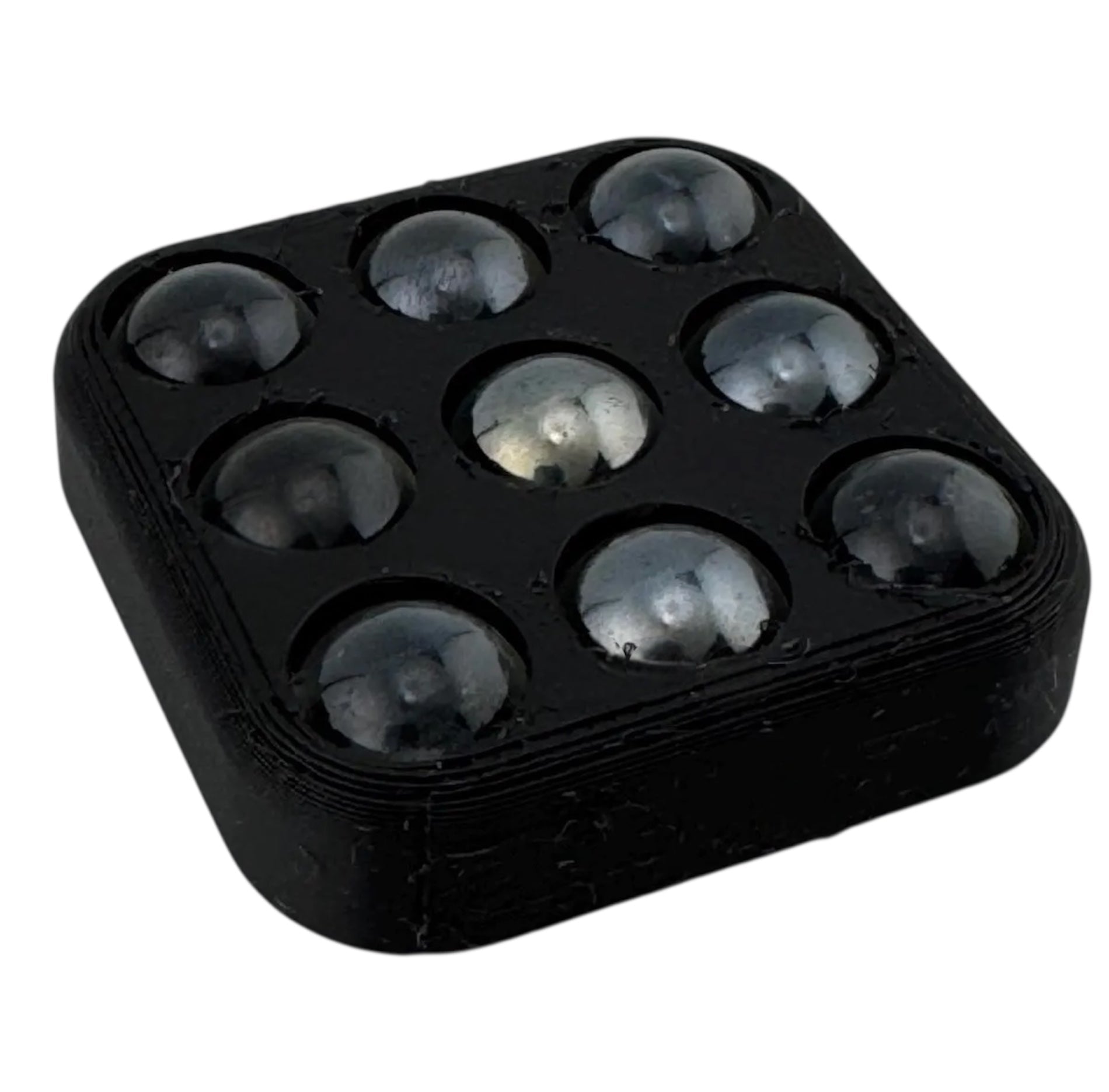 ZenRoller Worry Stone Glass Fidget | Calming Sensory Stress Relief Toy
