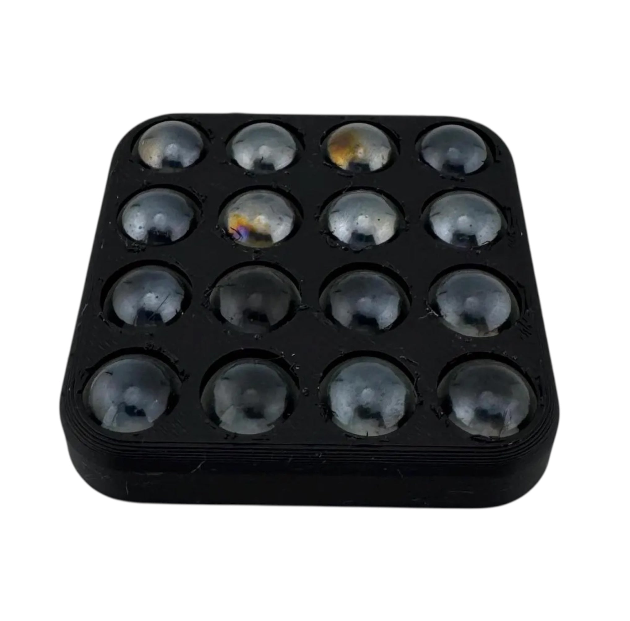 ZenRoller Worry Stone Glass Fidget | Calming Sensory Stress Relief Toy
