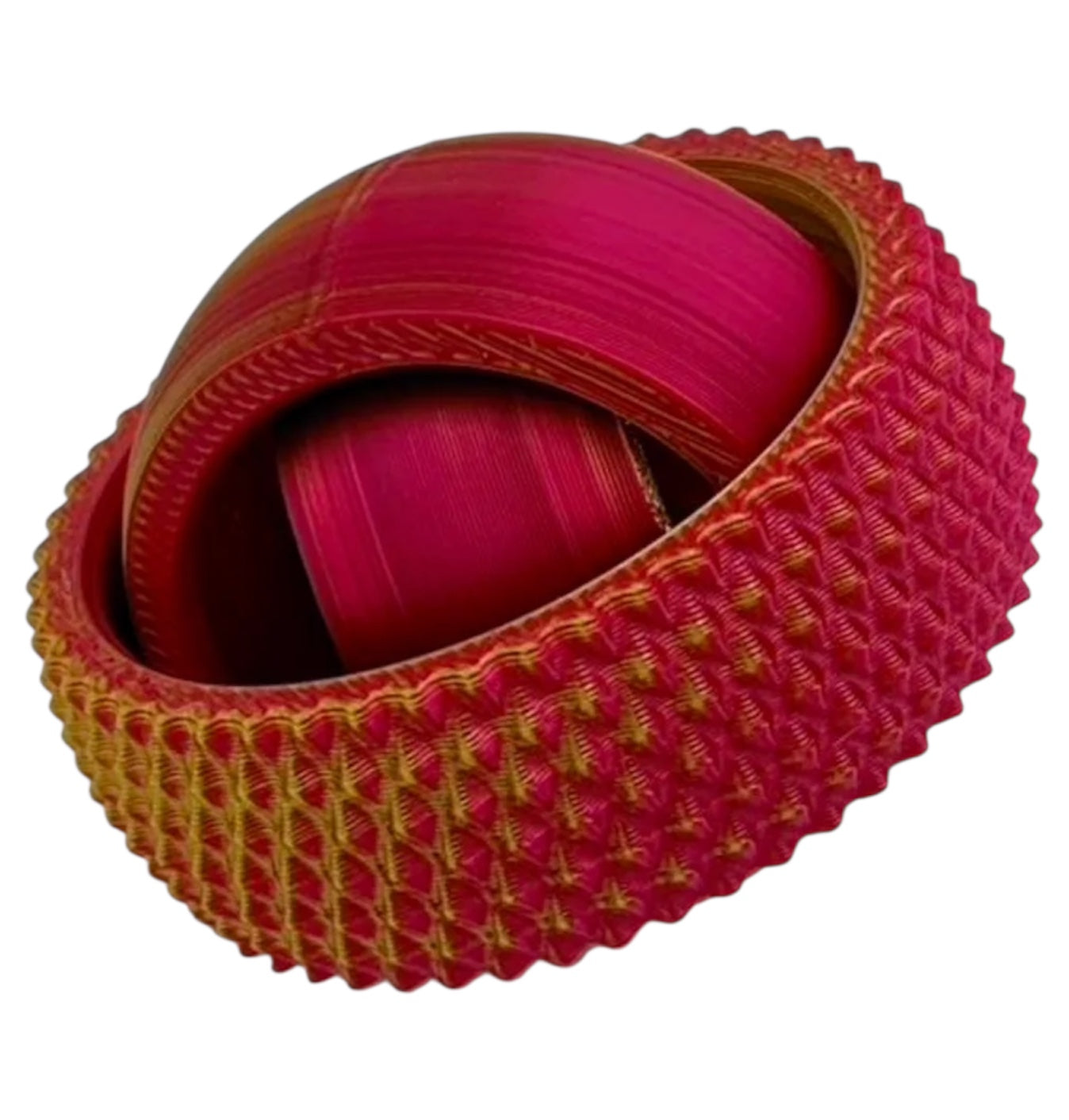 Multi-Colored Textured Gyro Fidget Toy | Sensory Stress Relief Spinner