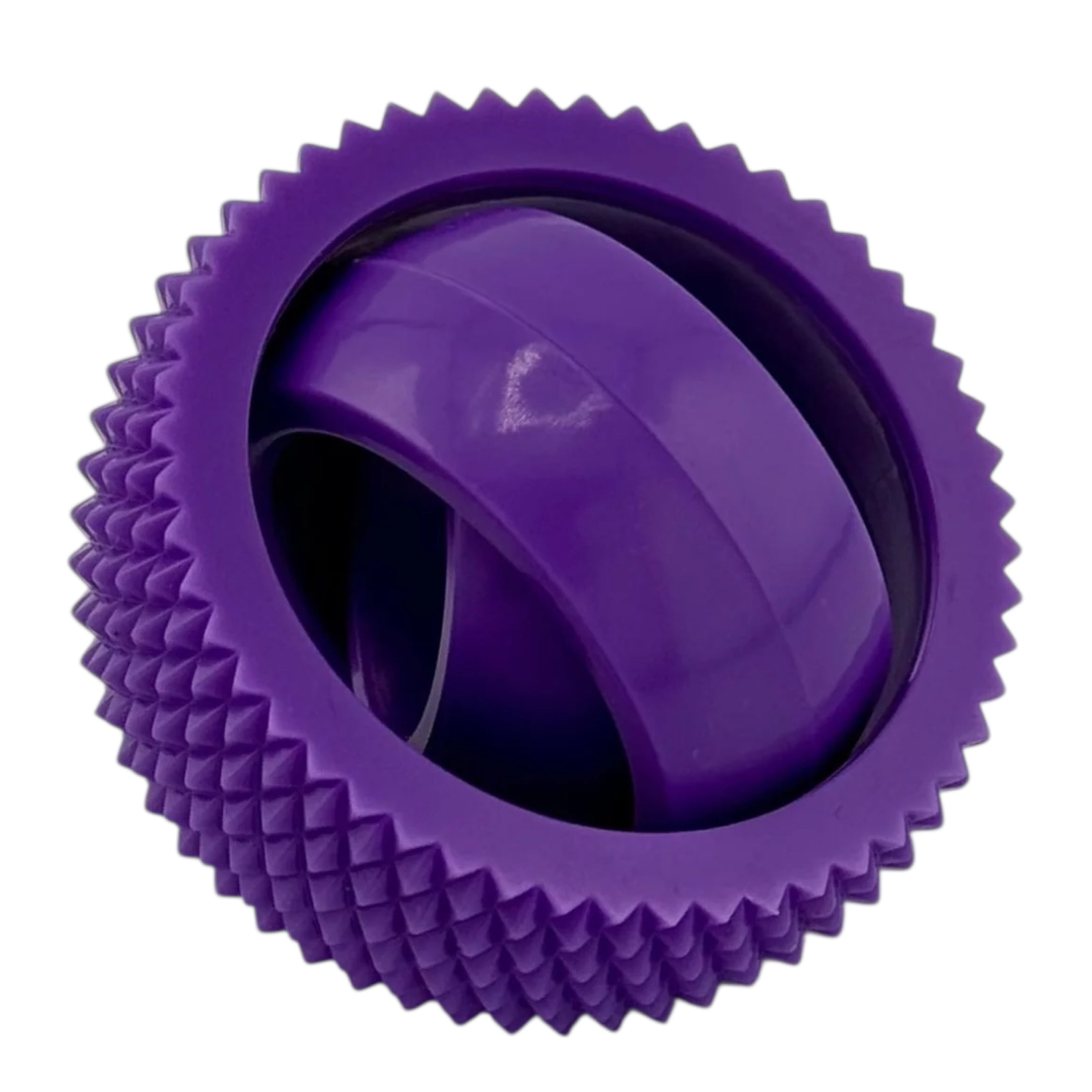 Durable Textured Gyro Fidget Spinner | Heavy-Duty Sensory Spin Toy