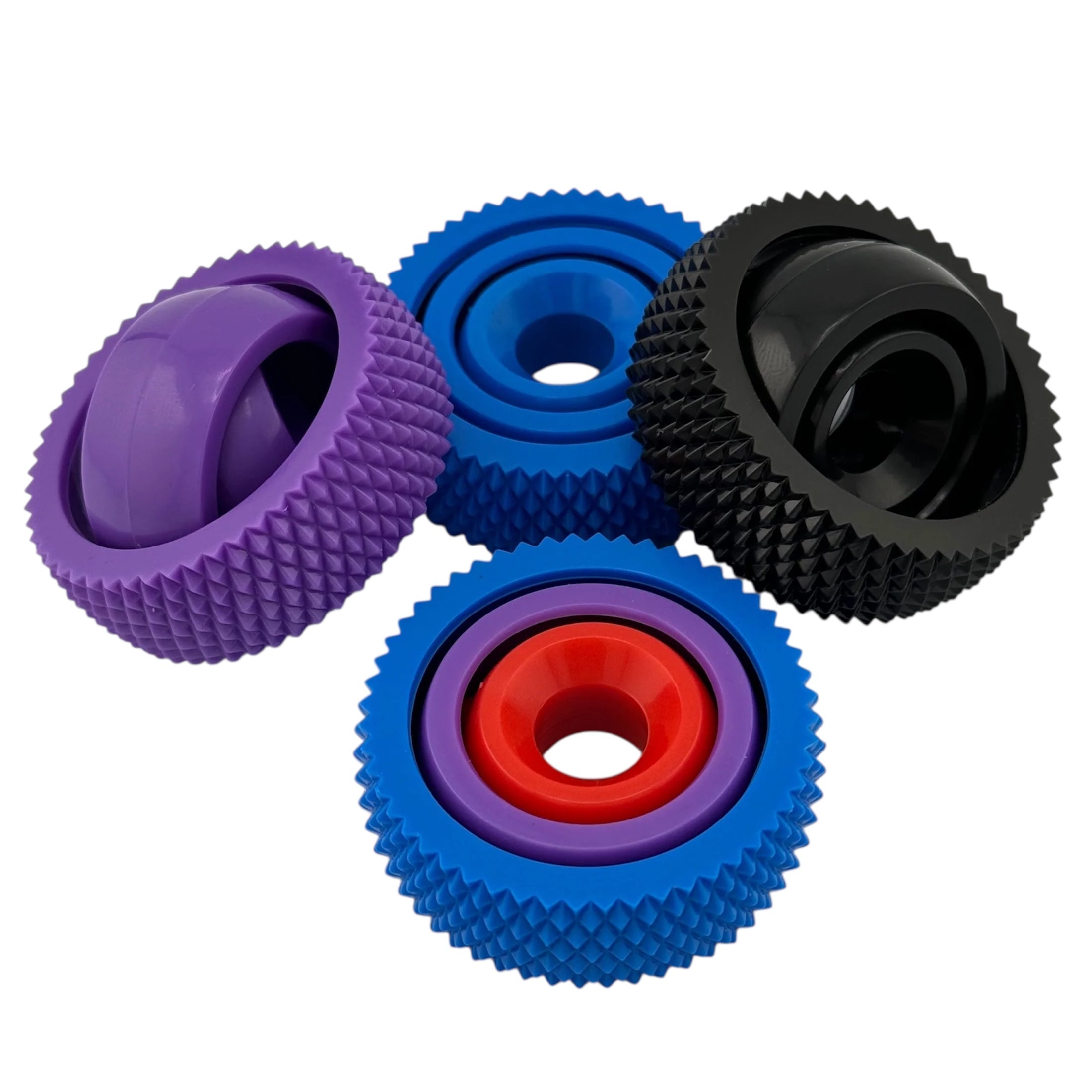 Durable Textured Gyro Fidget Spinner | Heavy-Duty Sensory Spin Toy