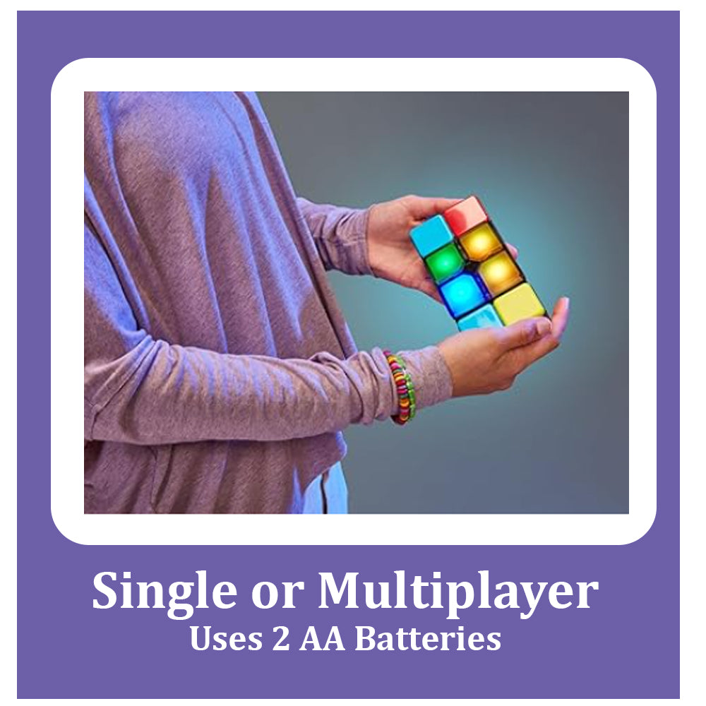 Magic Cube Flip Slide Match | Electronic Handheld Fidget Memory Game
