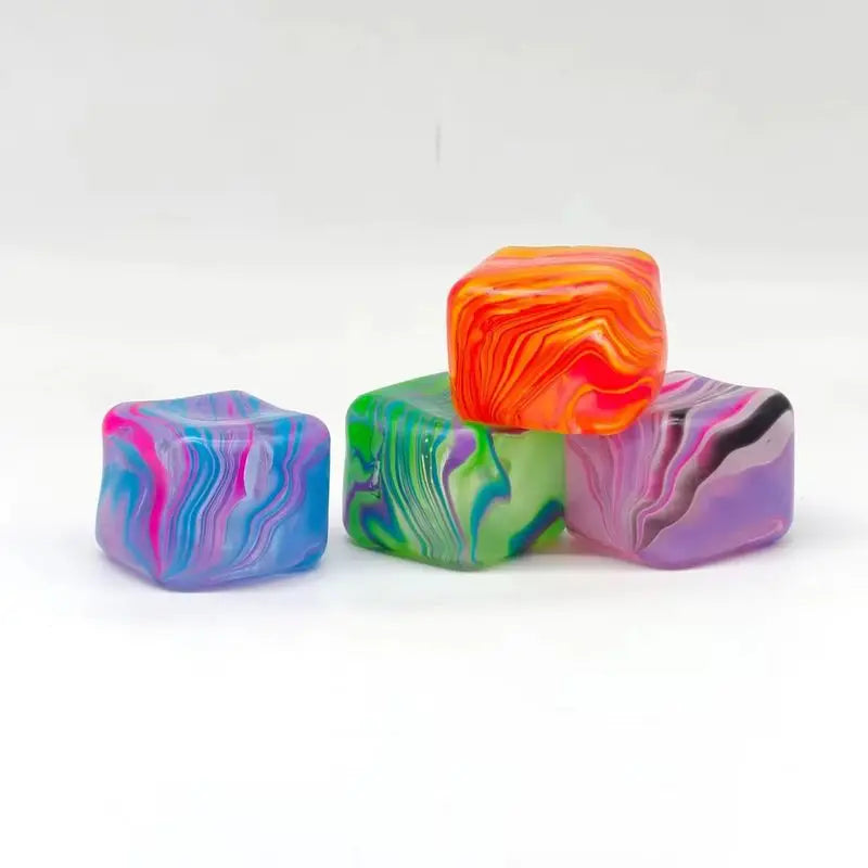 Snowflake Ice Cube Malt Sugar Squishy | Blind Box Stress Relief Squeeze Toy