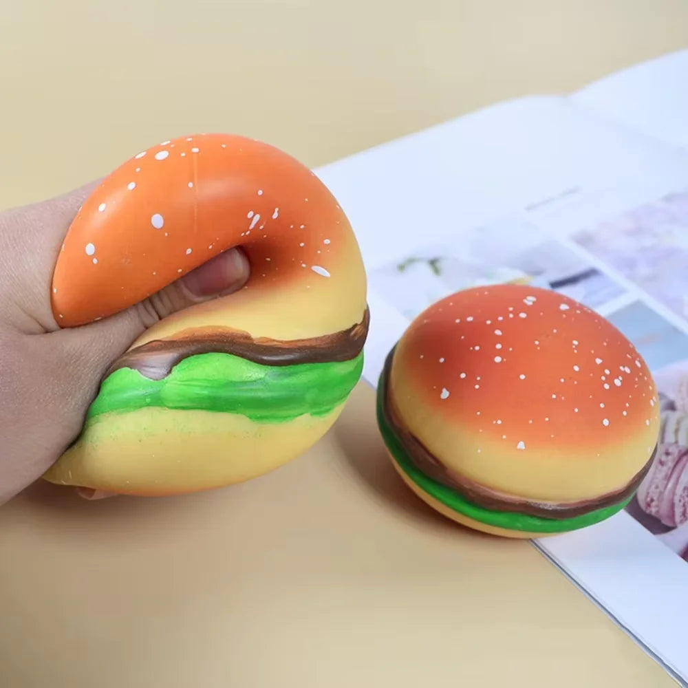 Squishy Toast Bread Squeeze Toy | Funny Fidget Stress Relief Toy for Kids & Adults