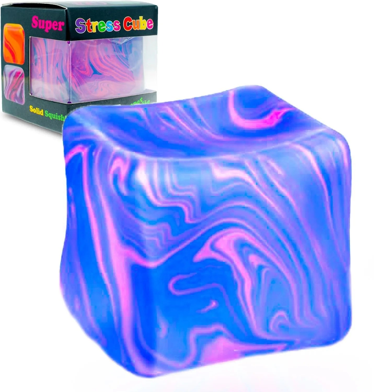 Snowflake Ice Cube Malt Sugar Squishy | Blind Box Stress Relief Squeeze Toy
