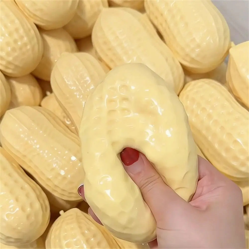 Peanut Squishy Toy | Slow Rebound Sensory Fidget Stress Relief Toy for Anxiety