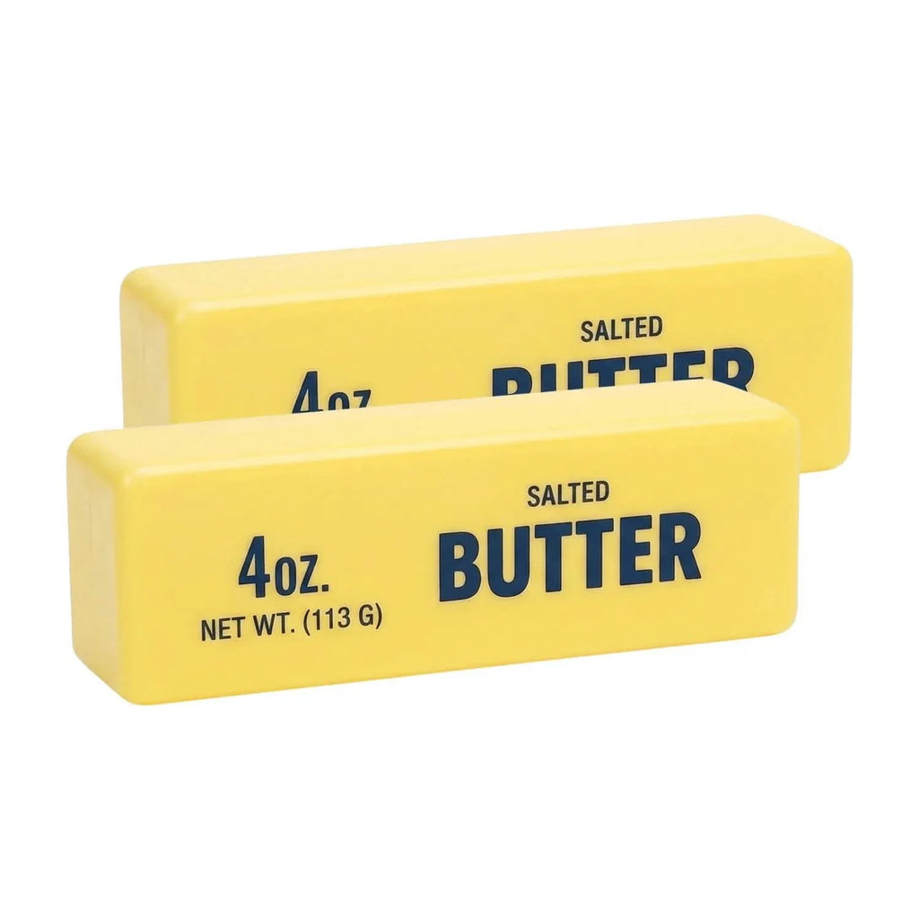Squishy Dumpling & Butter 2-Pack | Slow Rising Stress Relief Fidget Toys