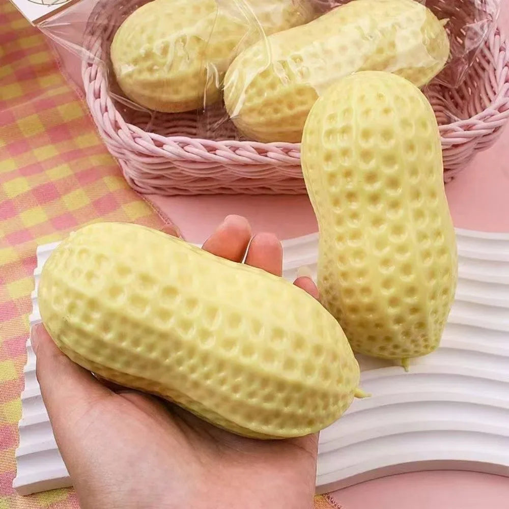 Peanut Squishy Toy | Slow Rebound Sensory Fidget Stress Relief Toy for Anxiety