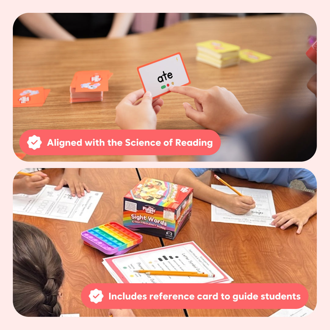 Sight Words Fidget Game | Educational Sensory Learning Toy for Kids