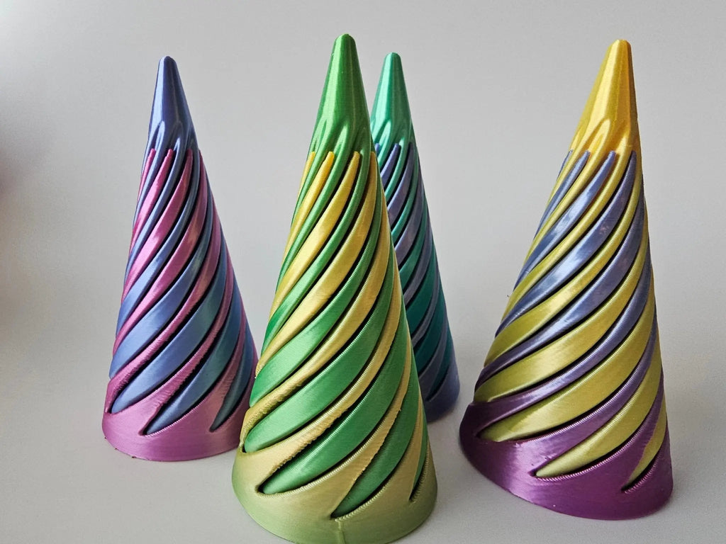 Swirl Cone Fidget Toy | Twisting Spiral Sensory Focus Tool for ADHD