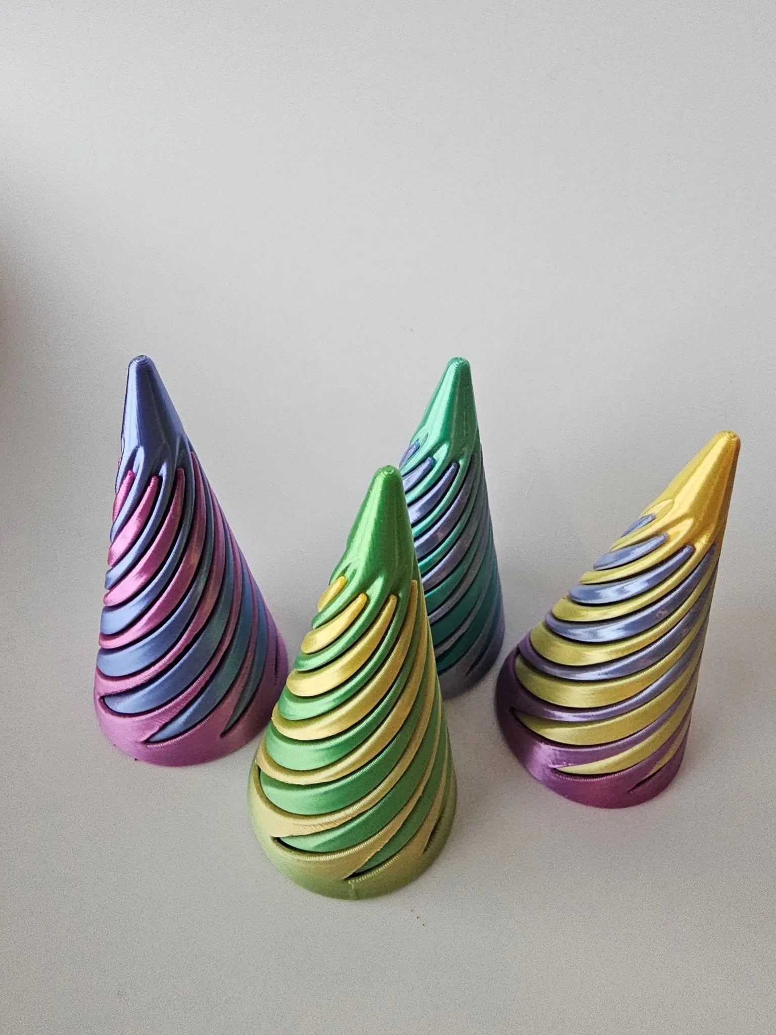 Swirl Cone Fidget Toy | Twisting Spiral Sensory Focus Tool for ADHD