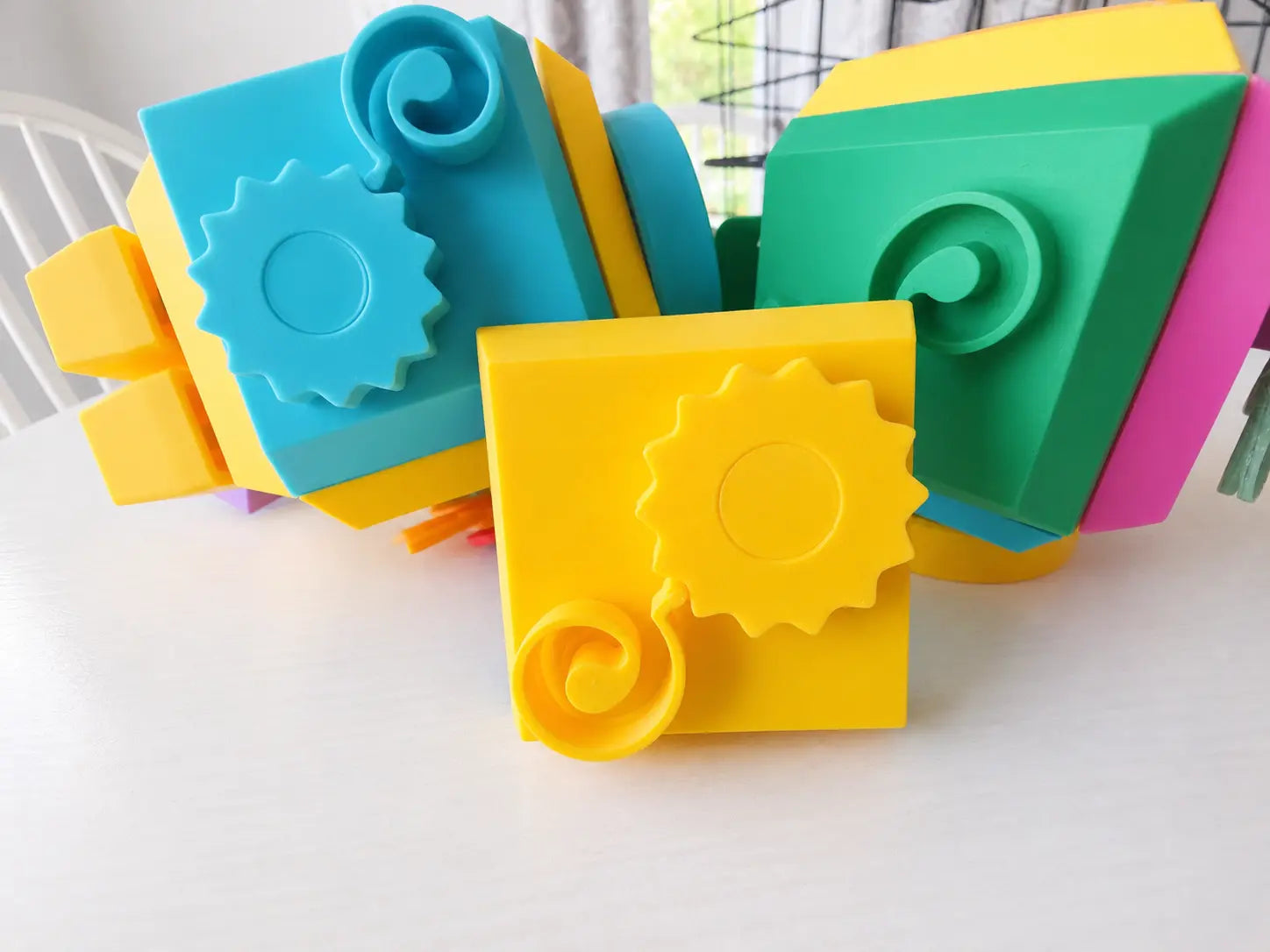 Tween Space Modular Fidget Cube | Swappable Sensory Toy 4 Inch
