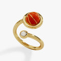 Shoot Your Shot Basketball Fidget Ring | Open Sensory Stress Relief Toy