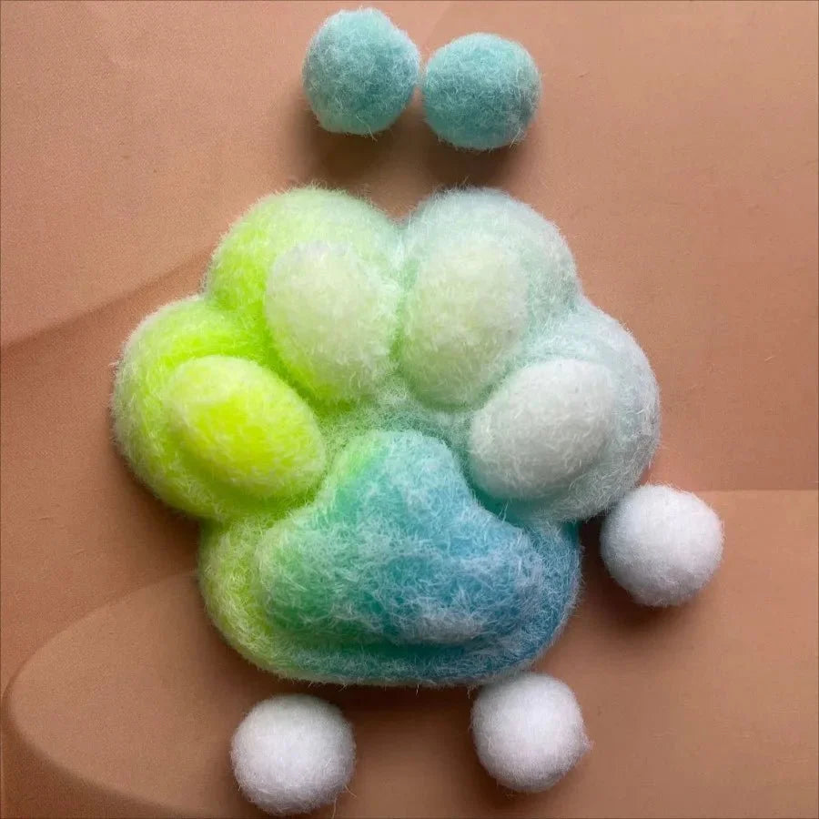 Cat Paw Mochi Squishy Toy | Slow Rebound Plush Fidget Toy for Stress Relief