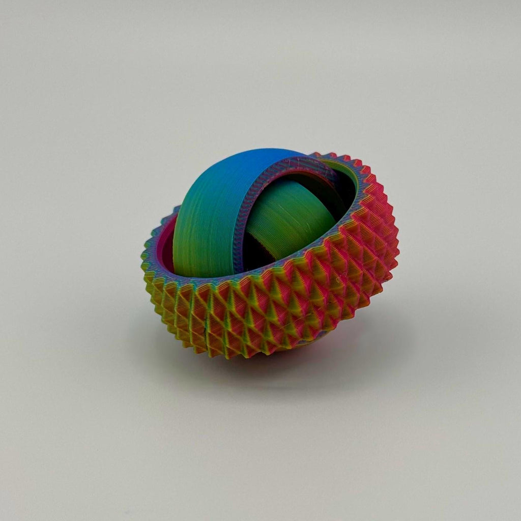 Multi-Color Spiky Gyro Fidget Spinner | Sensory Spin Toy for Kids & Adults