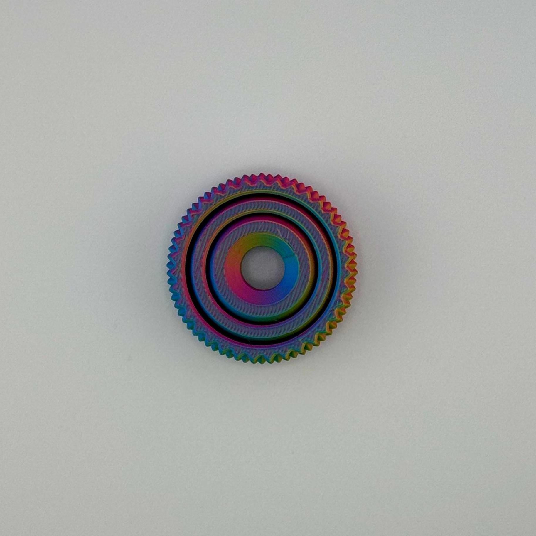 Multi-Color Spiky Gyro Fidget Spinner | Sensory Spin Toy for Kids & Adults