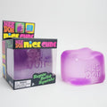 Schylling Nee-Doh Nice Cube Super Solid Squish | Purple Cube Stress Relief Toy