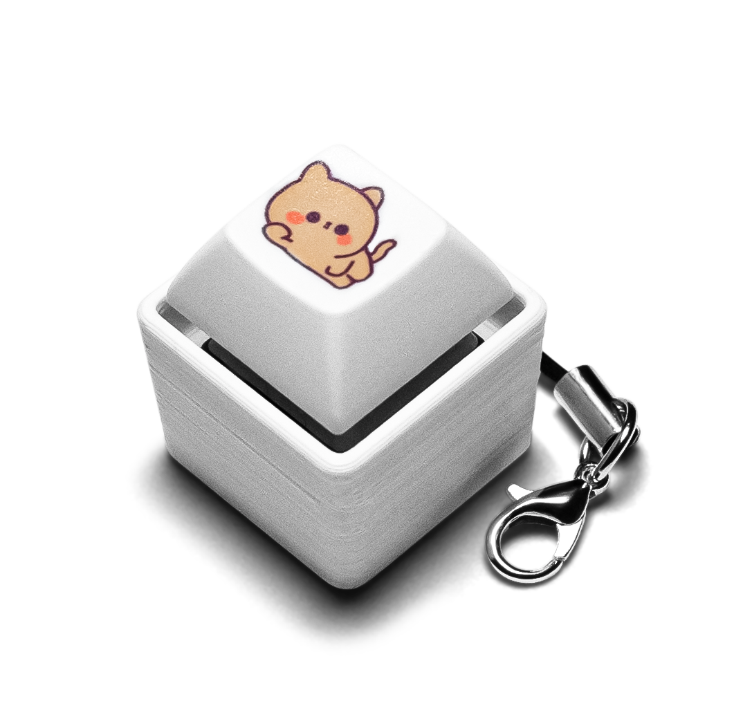Mechanical Keycap Fidget Toy | Satisfying Click Sensory Desk Fidget