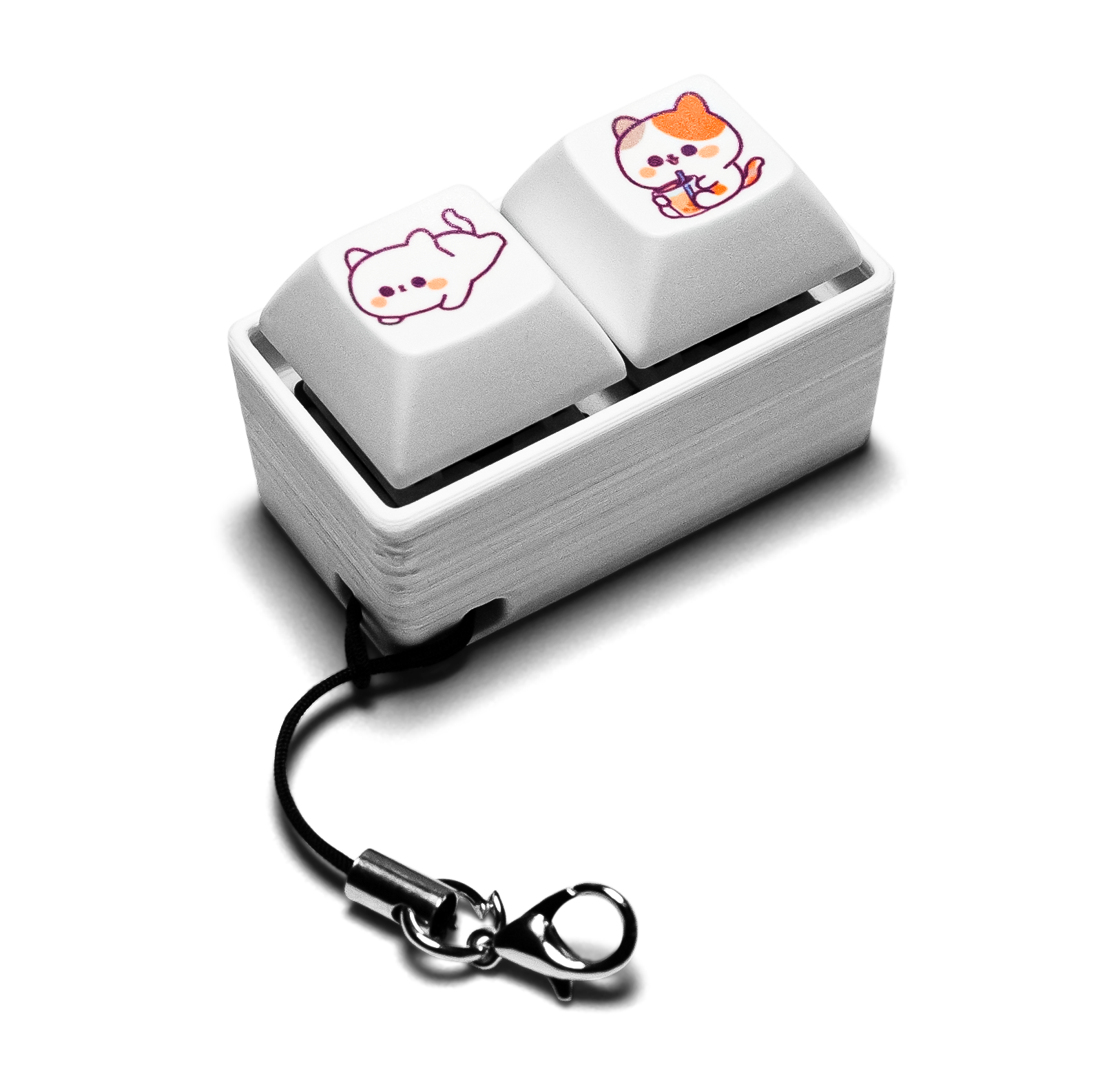 Mechanical Keycap Fidget Toy | Satisfying Click Sensory Desk Fidget