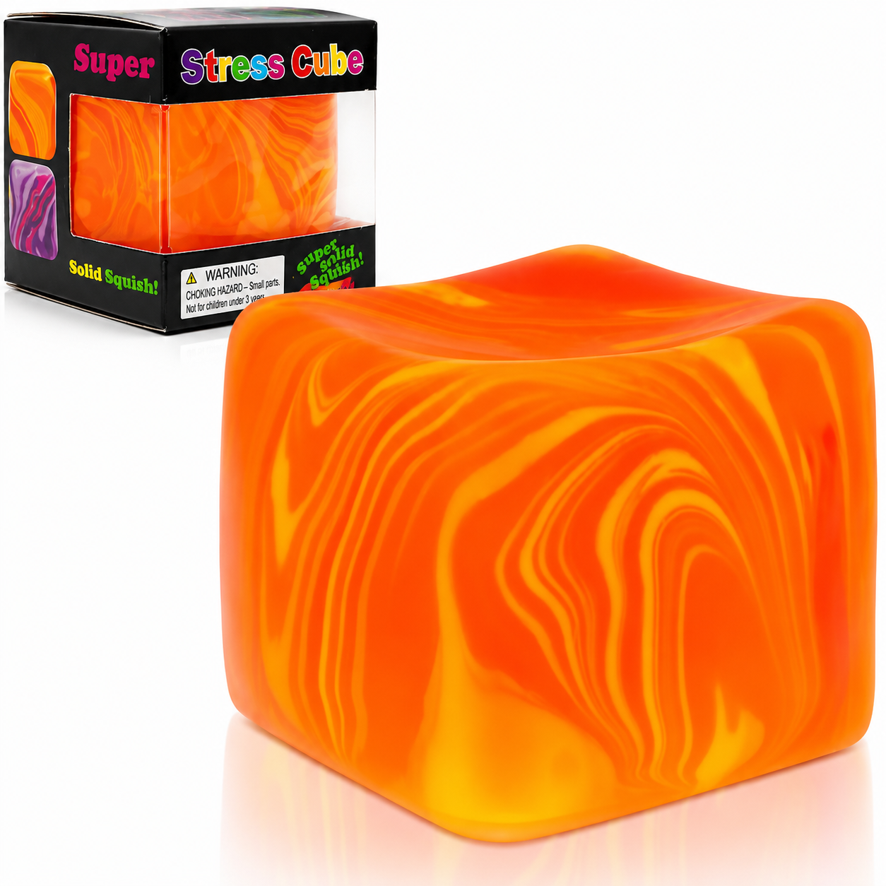 Snowflake Ice Cube Malt Sugar Squishy | Blind Box Stress Relief Squeeze Toy