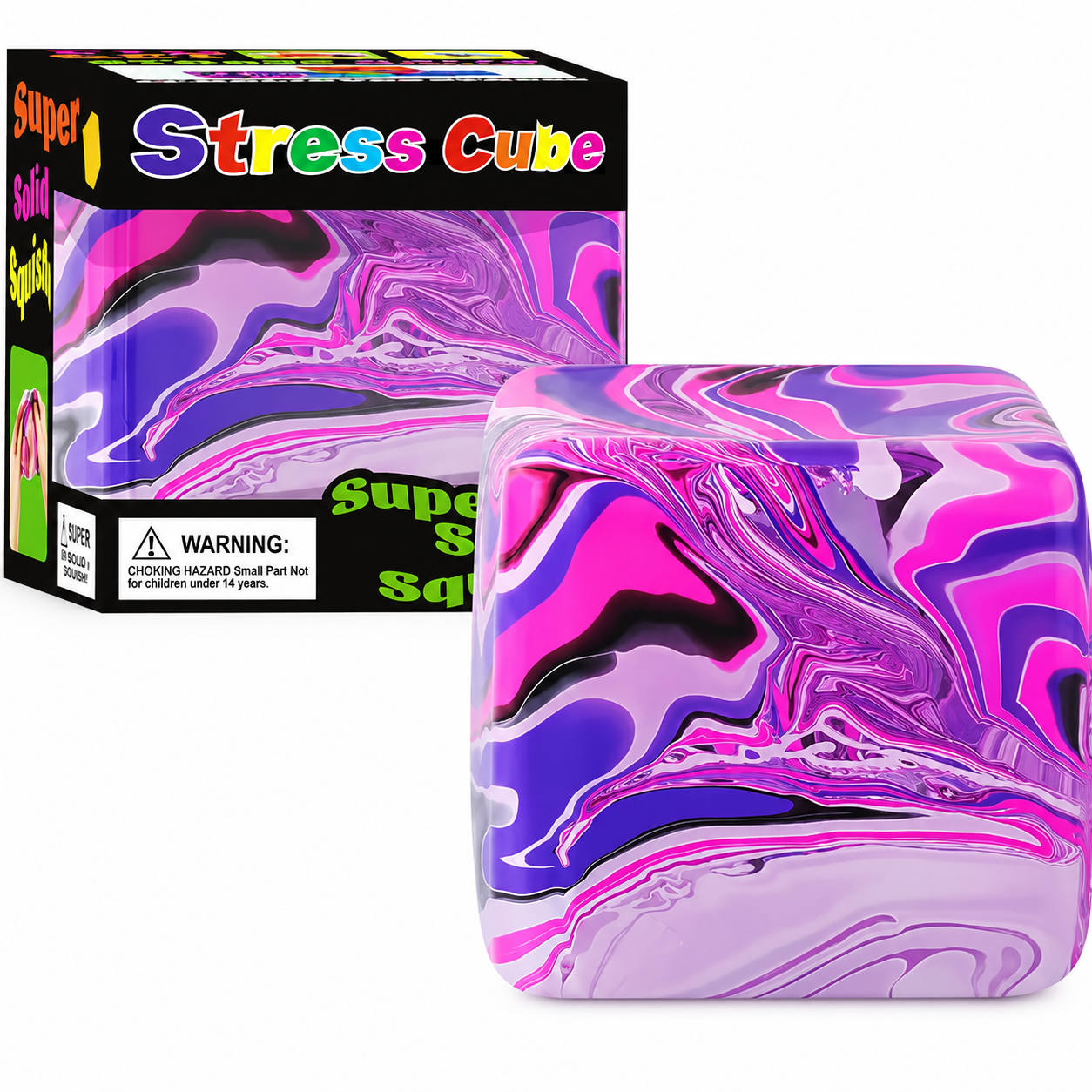 Snowflake Ice Cube Malt Sugar Squishy | Blind Box Stress Relief Squeeze Toy