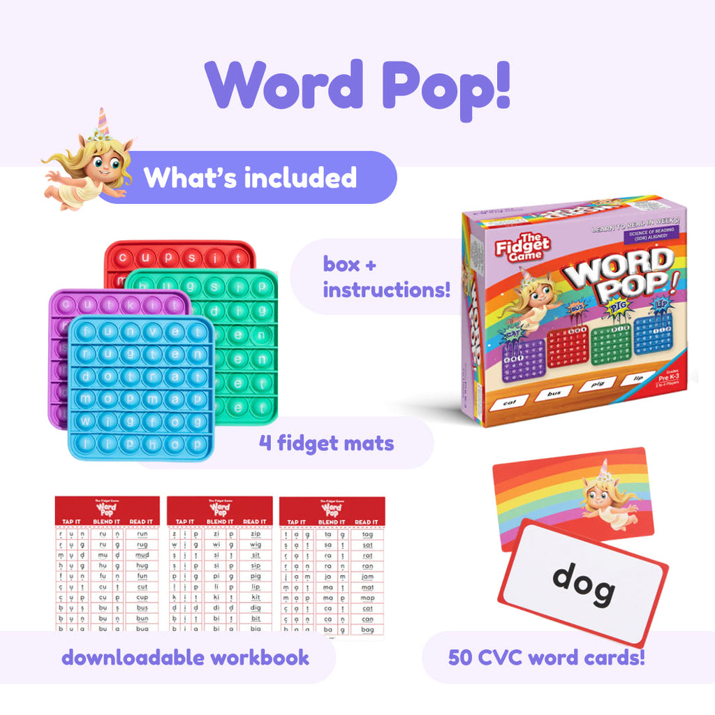 Ultimate Reading Bundle | Educational Fidget Learning Set for Kids