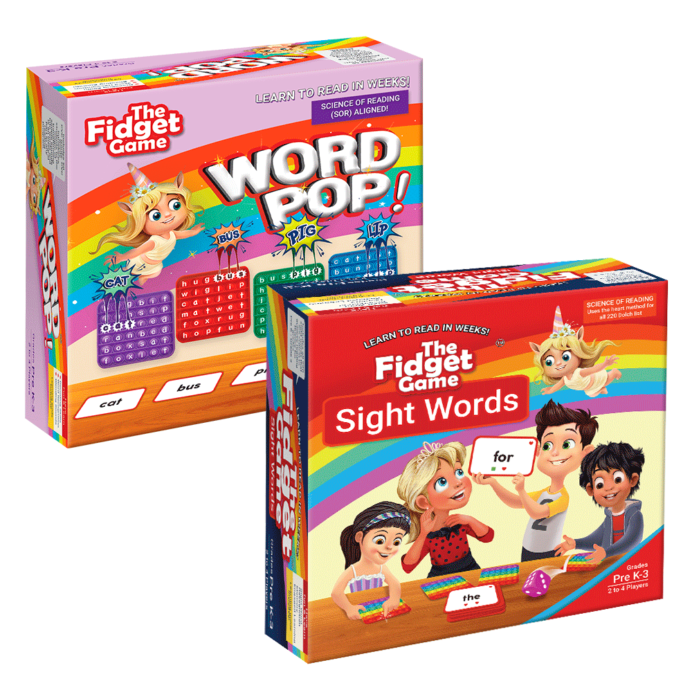 Ultimate Reading Bundle | Educational Fidget Learning Set for Kids